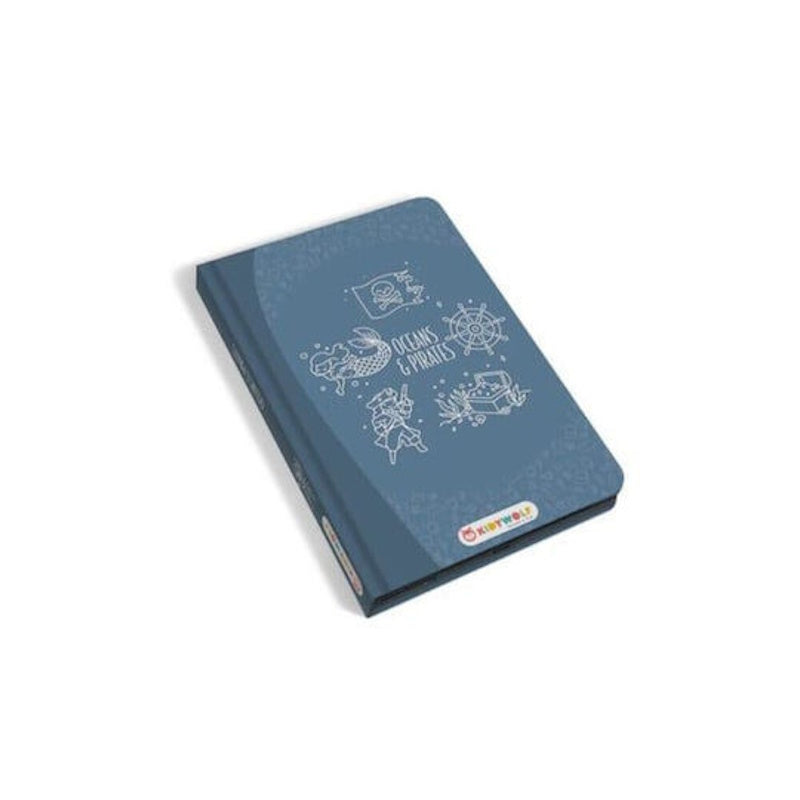 KIDYWOLF Tablet ζωγραφικής με οθόνη LCD (30 κάρτες)- Oceans and Pirates