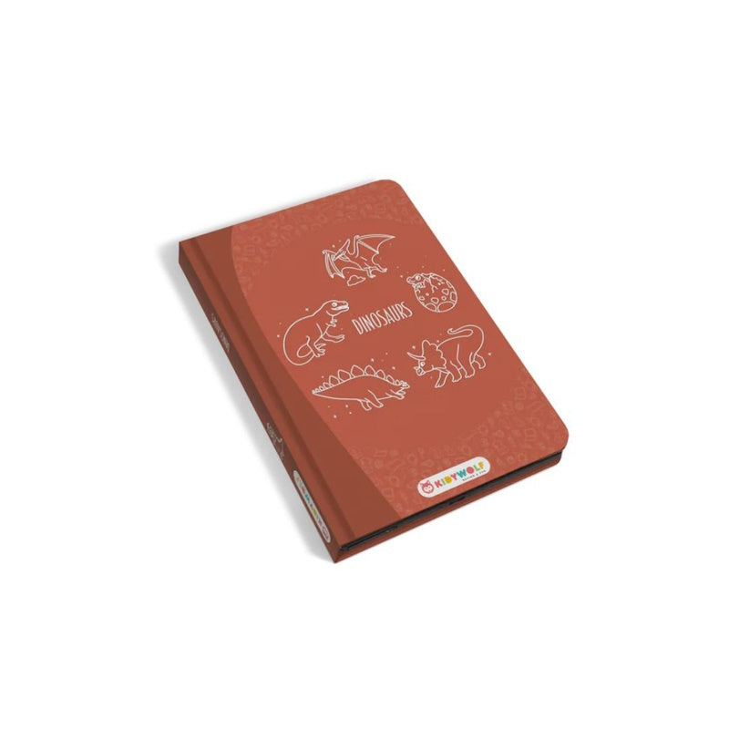 KIDYWOLF Tablet ζωγραφικής με οθόνη LCD (30 κάρτες)- Dinosaurs