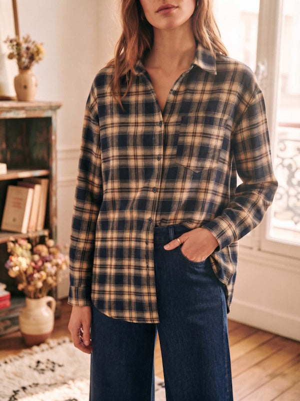 Checkers Shirt Navy