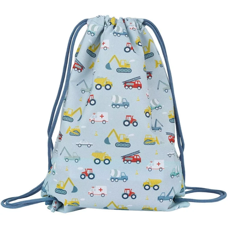 A Little Lovely Company Tσάντα πλάτης γυμναστηρίου Cars
