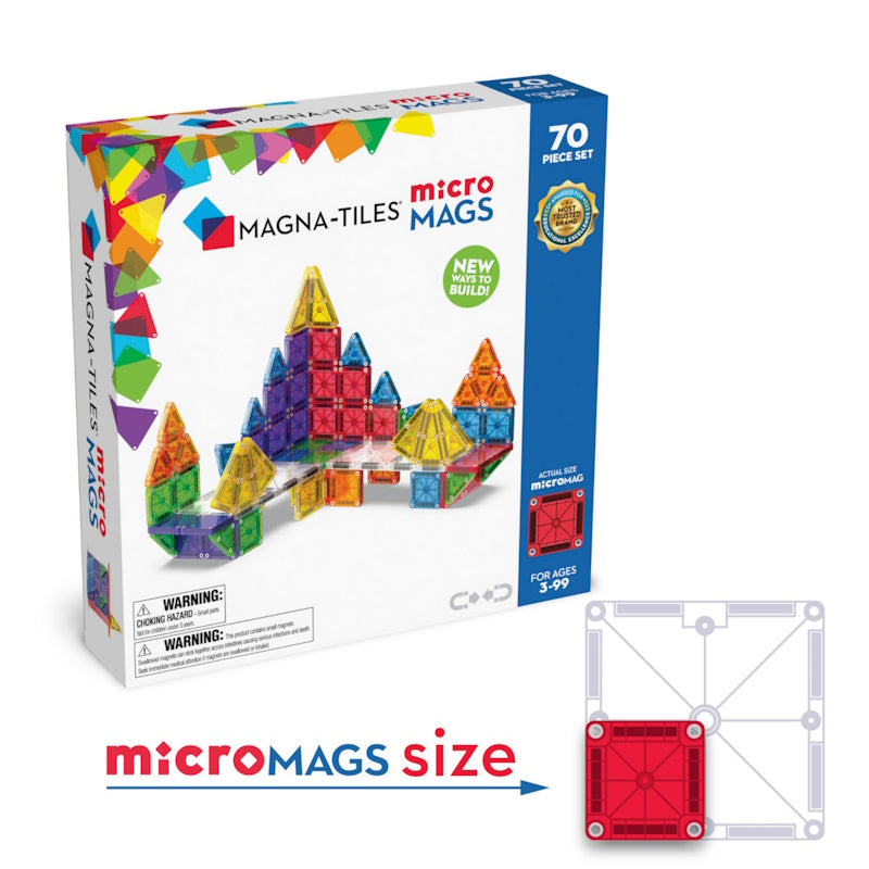 Magna-Tiles microMAGS Deluxe 70 Set