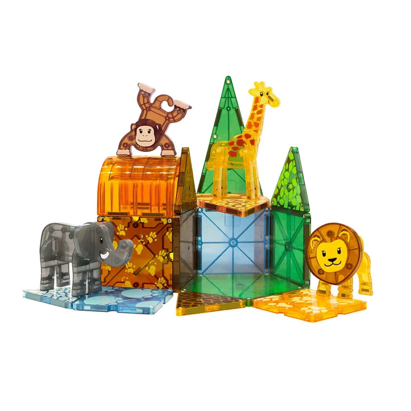 Μαγνητικά Πλακίδια Magna-Tiles Safari Animals 25τμχ