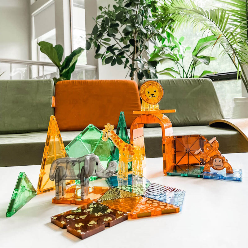 Μαγνητικά Πλακίδια Magna-Tiles Safari Animals 25τμχ