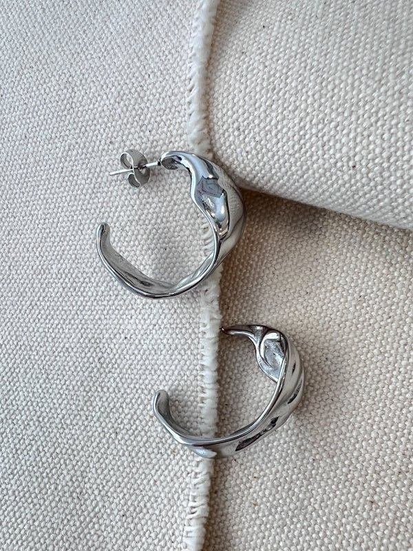 Blingbox Clink Hoop on Silver