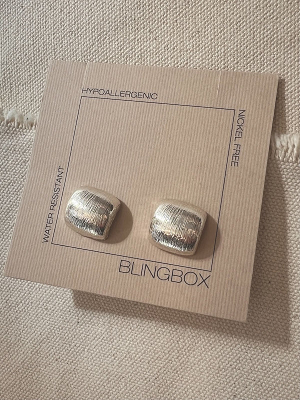 Blingbox Cove Earrings in Silver