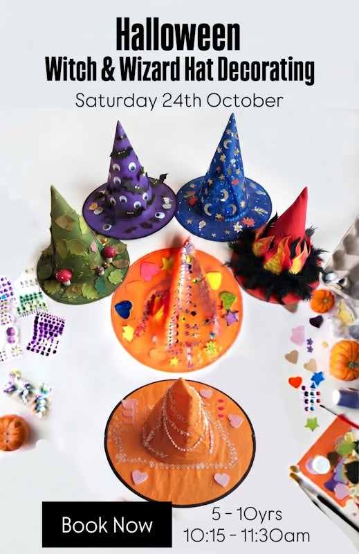 Halloween Masks and Portraits 5 -10 ετών Σάββατο 17/10 10:15 - 1:30