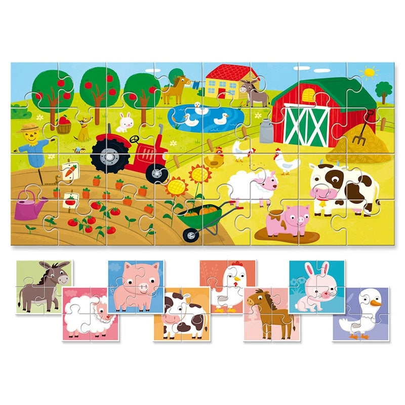 Ludattica Baby Puzzle - The Farm
