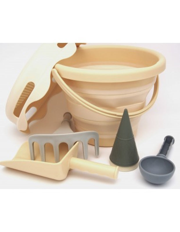 CompacToys 7in1 Sand Toys - Beige