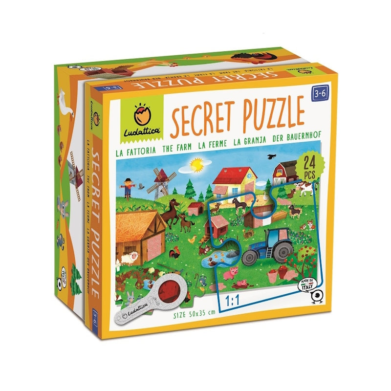 Ludattica Secret Puzzle - Farm