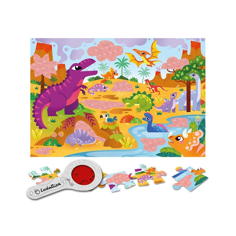 Ludattica Secret Puzzle - Dinosaurs