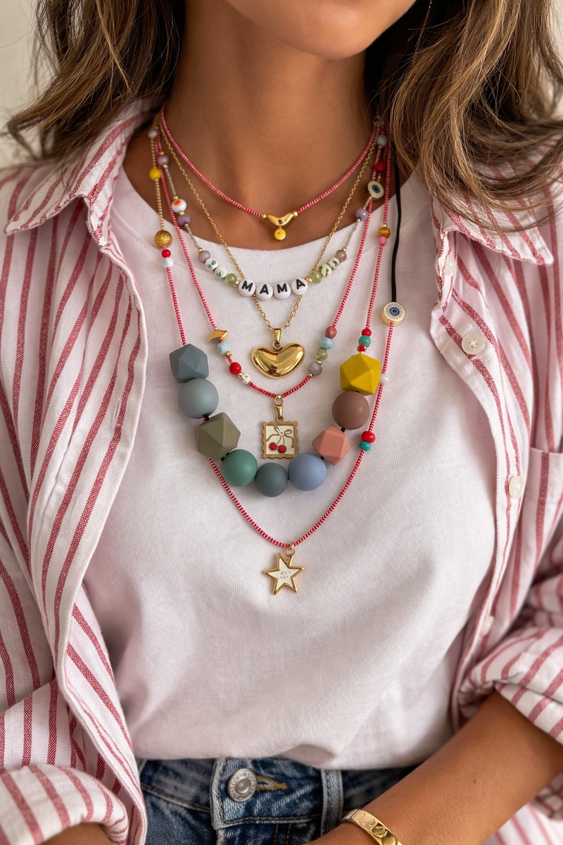 Elements of Mama Necklace