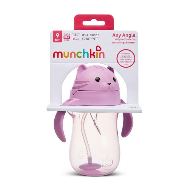 Munchkin Tip & Sip Straw Cat