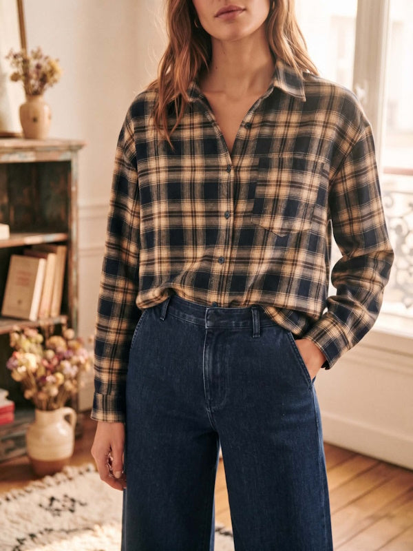 Checkers Shirt Navy