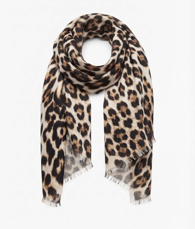 Flinn Leo Scarf in Choco