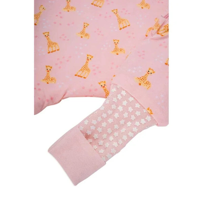 BabyBliss BlissJump x Σόφι η Καμηλοπάρδαλη: Υπνόσακος Χειμωνιάτικος 2.5 tog με ποδαράκια από οργανικό βαμβάκι Pink
