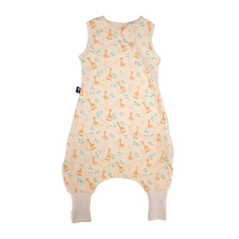 BabyBliss BlissJump x Σόφι η Καμηλοπάρδαλη: Υπνόσακος Χειμωνιάτικος 2.5 tog με ποδαράκια από οργανικό βαμβάκι Vanilla