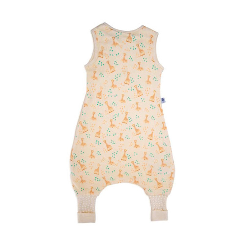 BabyBliss BlissJump x Σόφι η Καμηλοπάρδαλη: Υπνόσακος Χειμωνιάτικος 2.5 tog με ποδαράκια από οργανικό βαμβάκι Vanilla