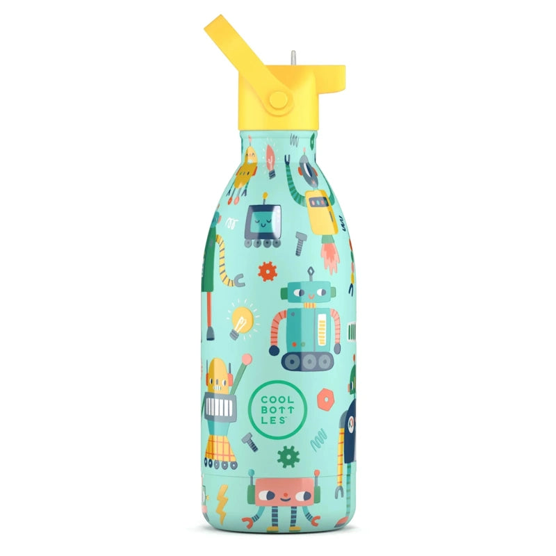Cool Bottles Ανοξείδωτο παιδικό μπουκάλι Short Circuit 500ml