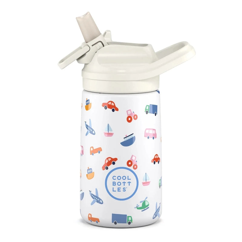 Cool Bottles Ανοξείδωτο Kiddies water bottle Little Wheels 350ml