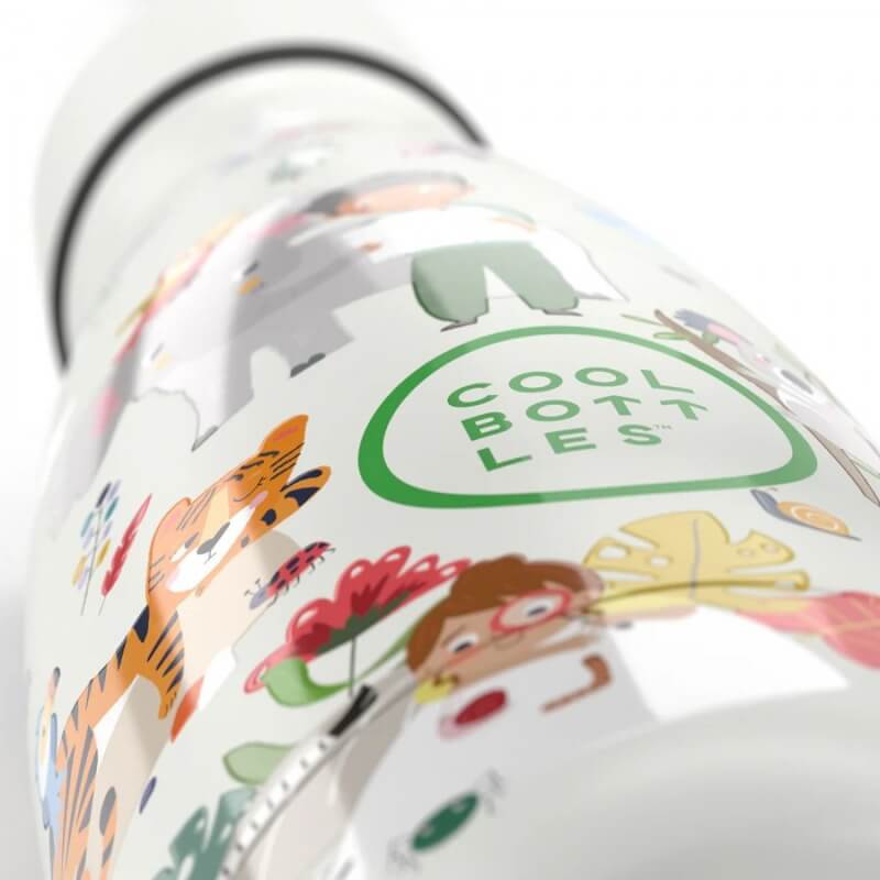 Cool Bottles Ανοξείδωτο μπουκάλι Εξερευνητές 350ml