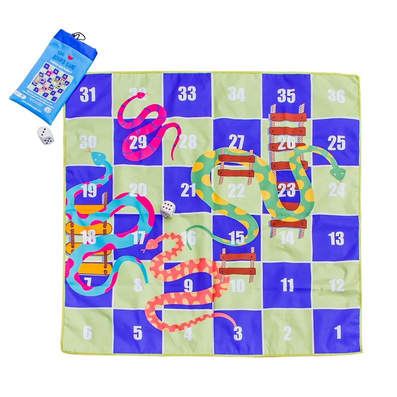 The Toy Bin Cars Giant Snakes and Ladders Floor Game for Kids