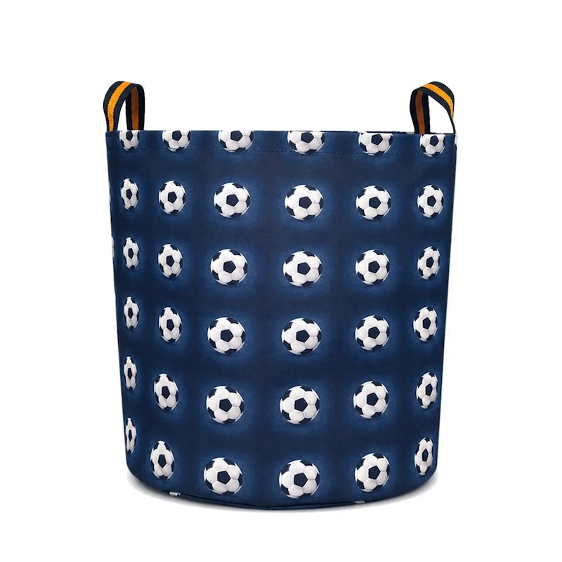 The Toy Bin Kids Toy Storage Basket for Balls & Sports Toys | Foldable Toy Organizer