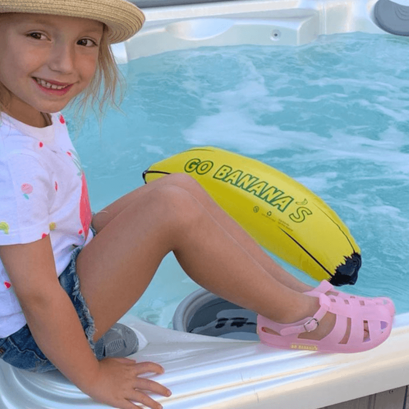 Go Bananas Jelly Shoes  - Pink