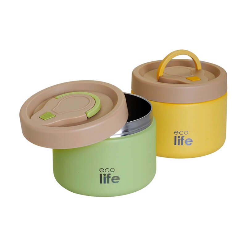 Eco Life Φαγητοδοχείο θερμός - Green (650ml)