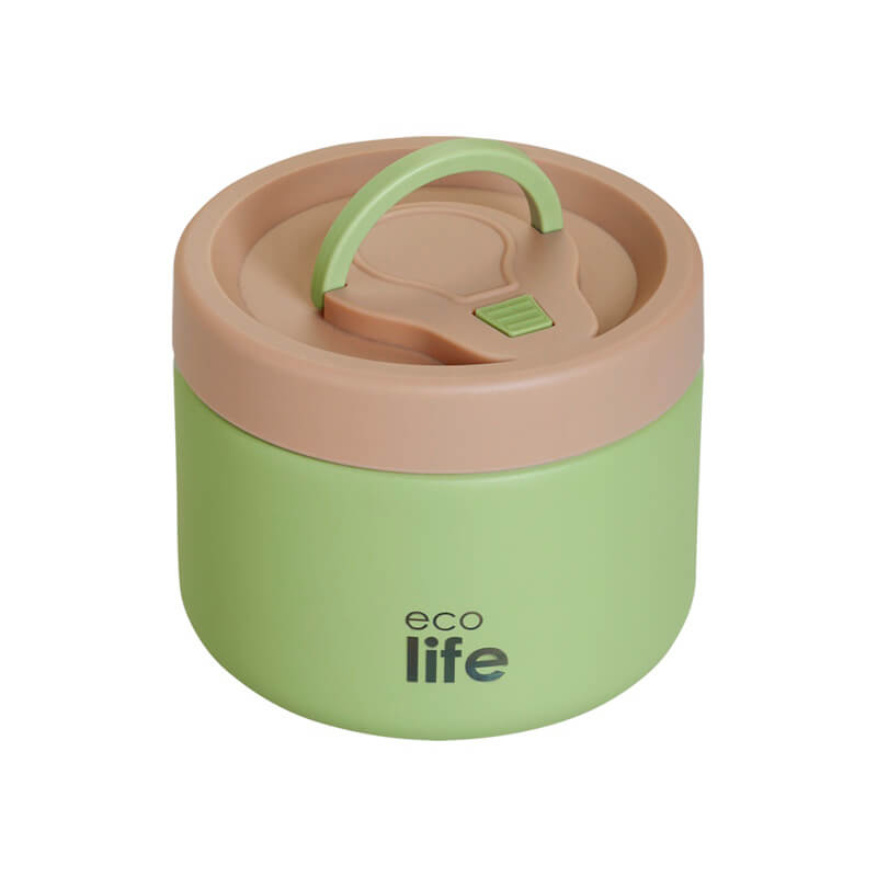 Eco Life Φαγητοδοχείο θερμός - Green (650ml)
