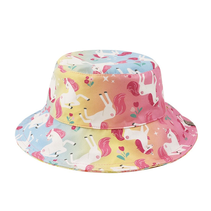 Flapjack Cape Sunhat UPF50+Unicorn/Giraffe