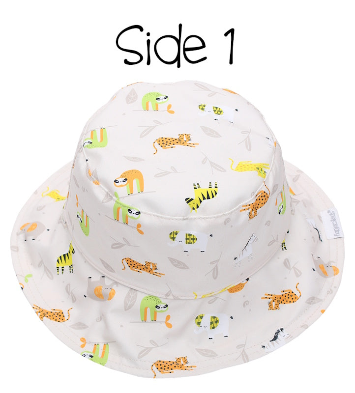 Flapjack Cape Sunhat UPF50+ Grey Zoo