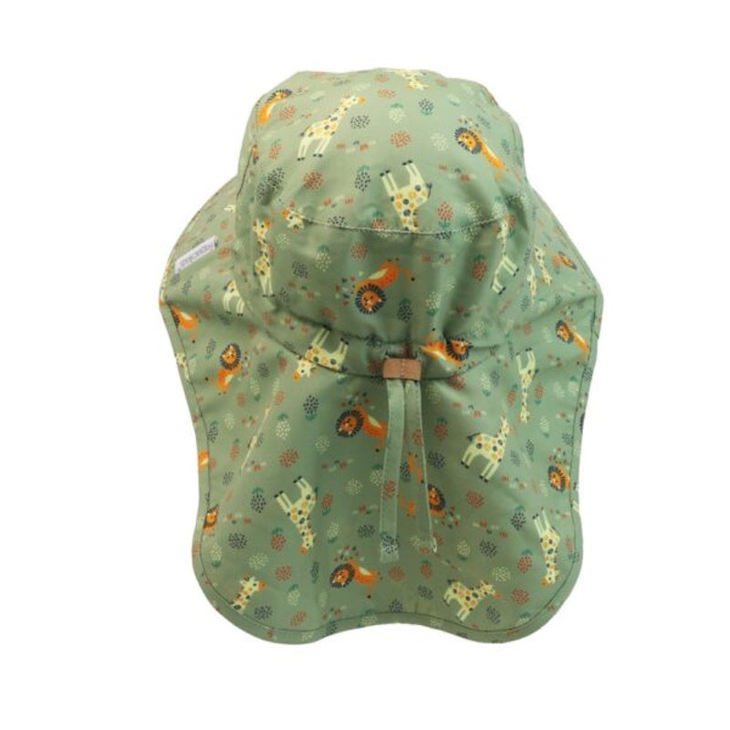 Flapjack Cape Sunhat UPF50+ Lion and Monkey