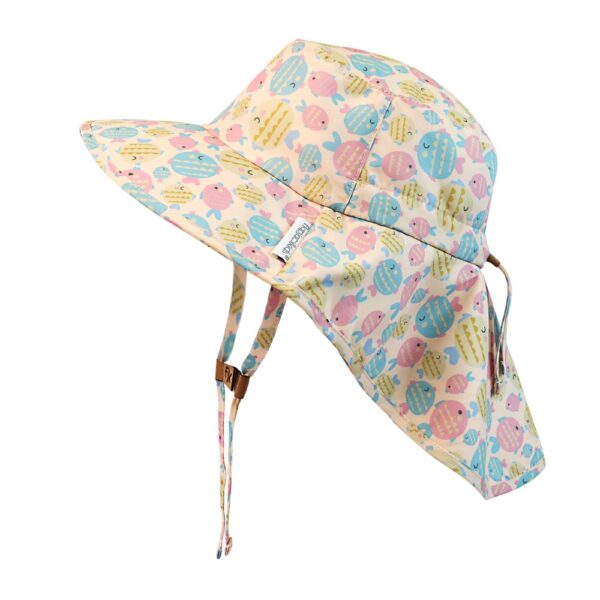 Flapjack Cape Sunhat UPF50+ Kissing Fish