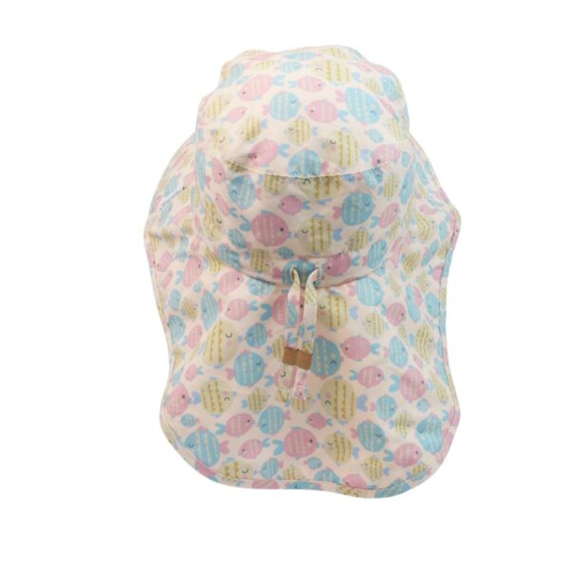 Flapjack Cape Sunhat UPF50+ Kissing Fish