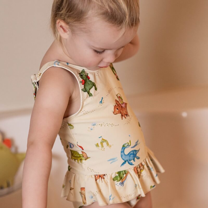 Filibabba Eva Swimsuit Dino Beach