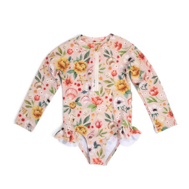 Filibabba Vilje uv Suit Ocean Blossom