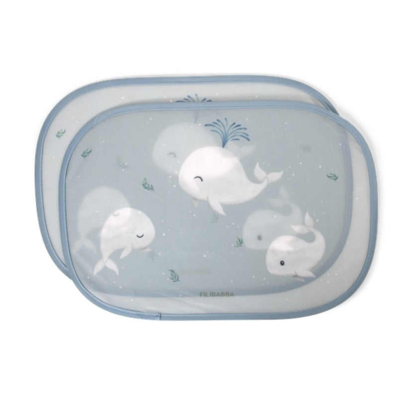 Filibabba  Sun Shades for the Car 2pcs – Christian’s Whale Tales