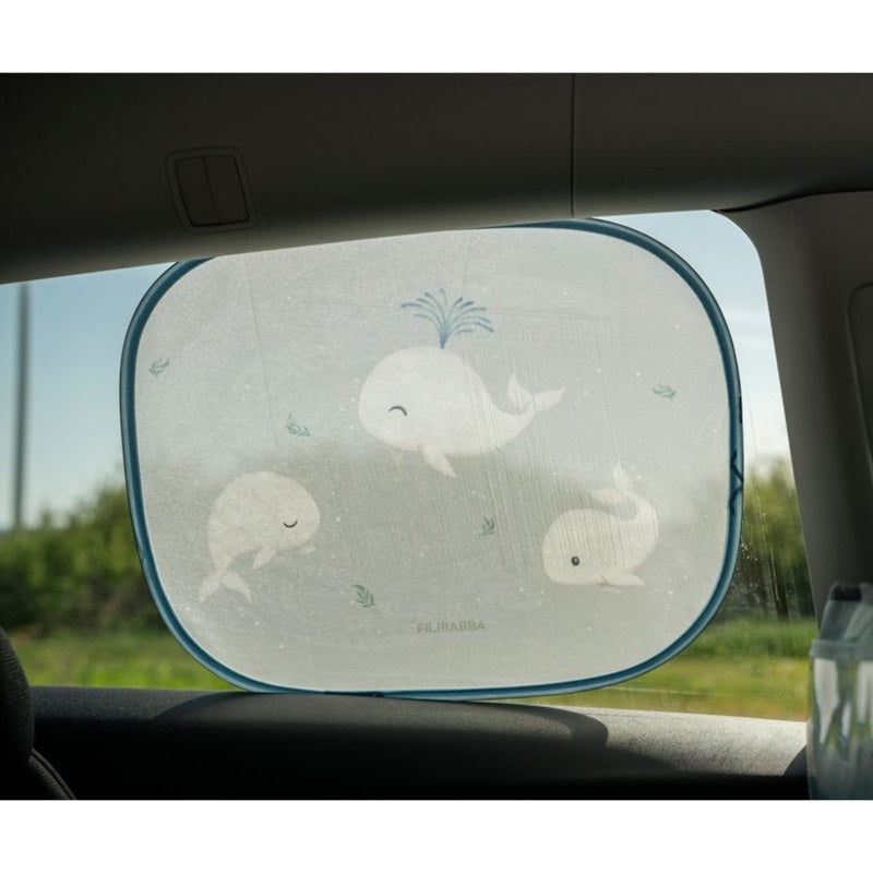 Filibabba  Sun Shades for the Car 2pcs – Christian’s Whale Tales
