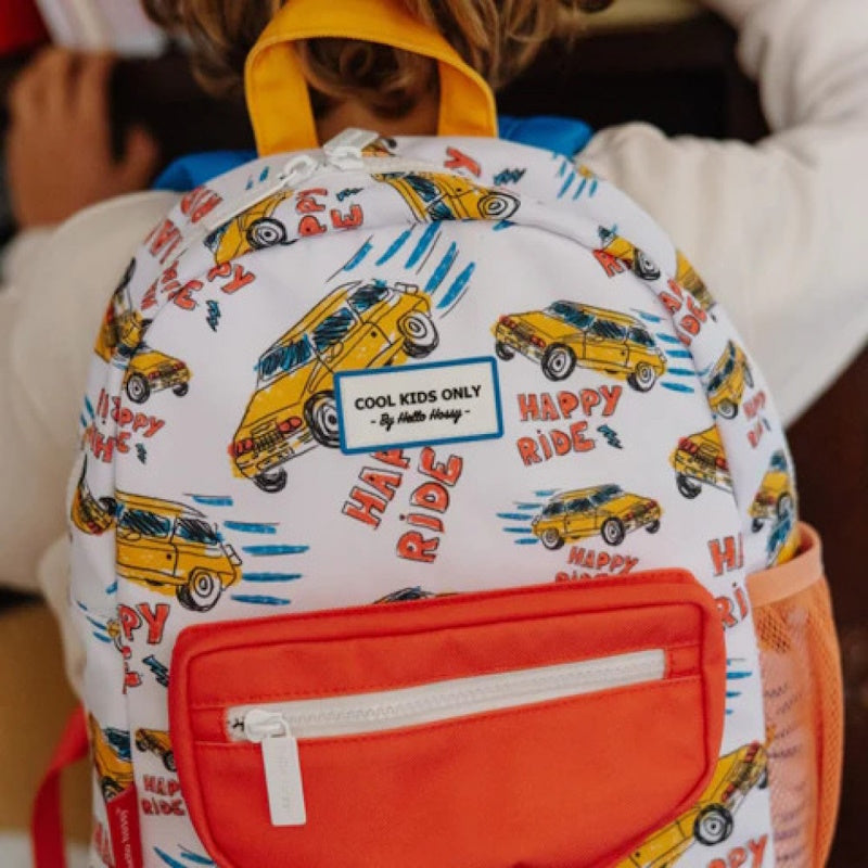 Hello Hossy Large Backpack Happy Ride 6+ετών
