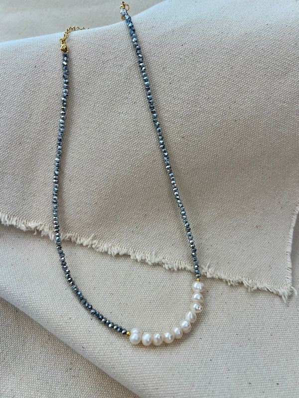 Pearlits Necklace in Silver