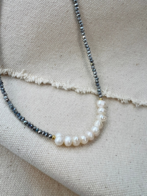 Pearlits Necklace in Silver