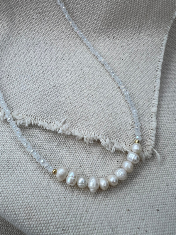 Pearlits Necklace in Clear