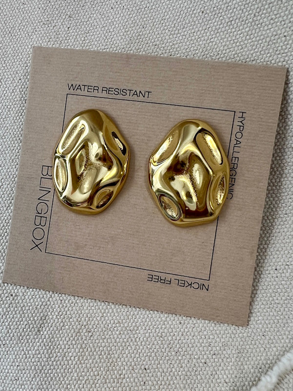 The Moses Earrings in Gold