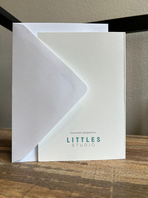 LITTLES Studio - "Be Happy" Card