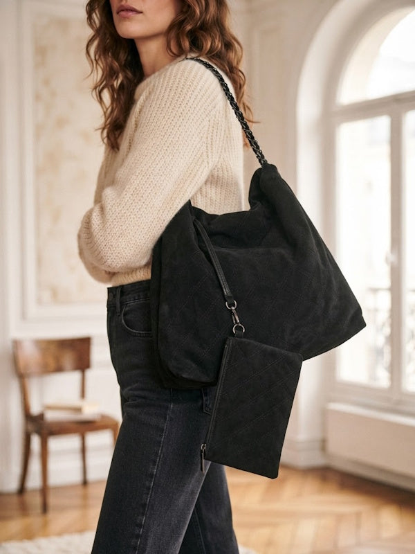Puller Pouch Bag in Black