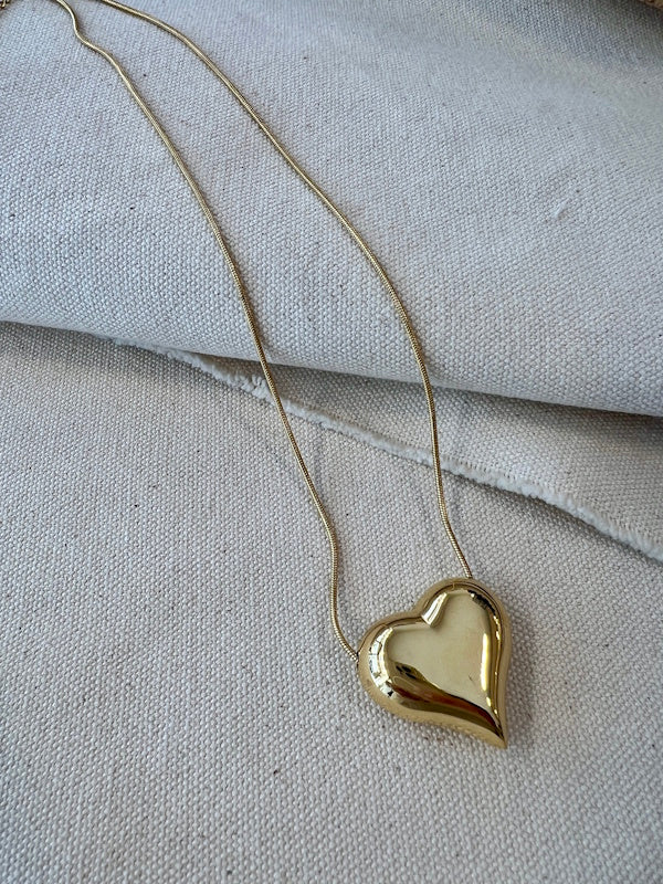 Gold Heart Necklace