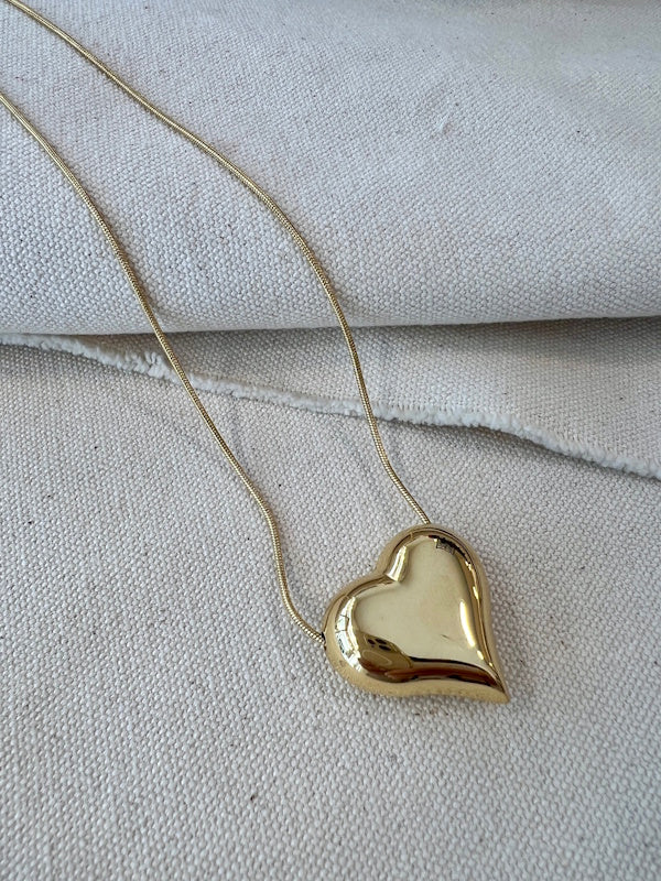 Gold Heart Necklace
