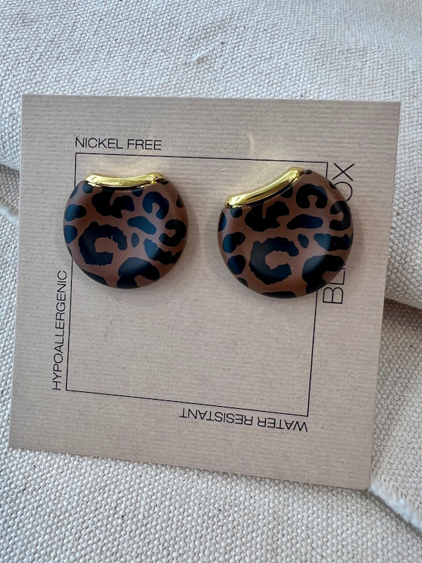 Leo Semi Earrings