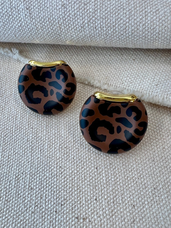Leo Semi Earrings