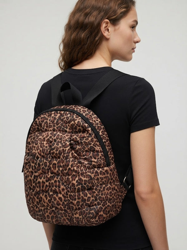 Bleecker & Love Leopard Backpack